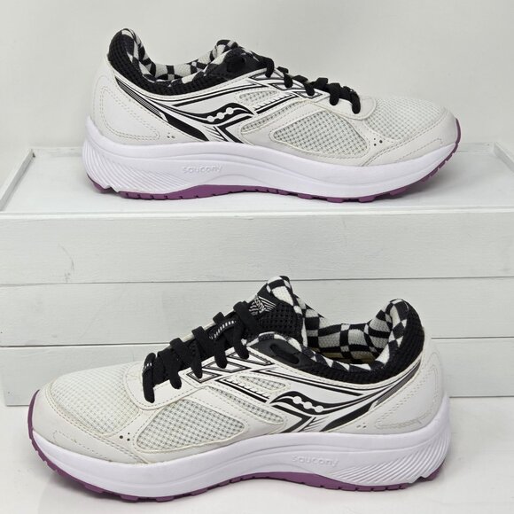 Saucony Cohesion 14 Running shoes sneakers Womens 8 Athletic Walking Comfort - Picture 2 of 8